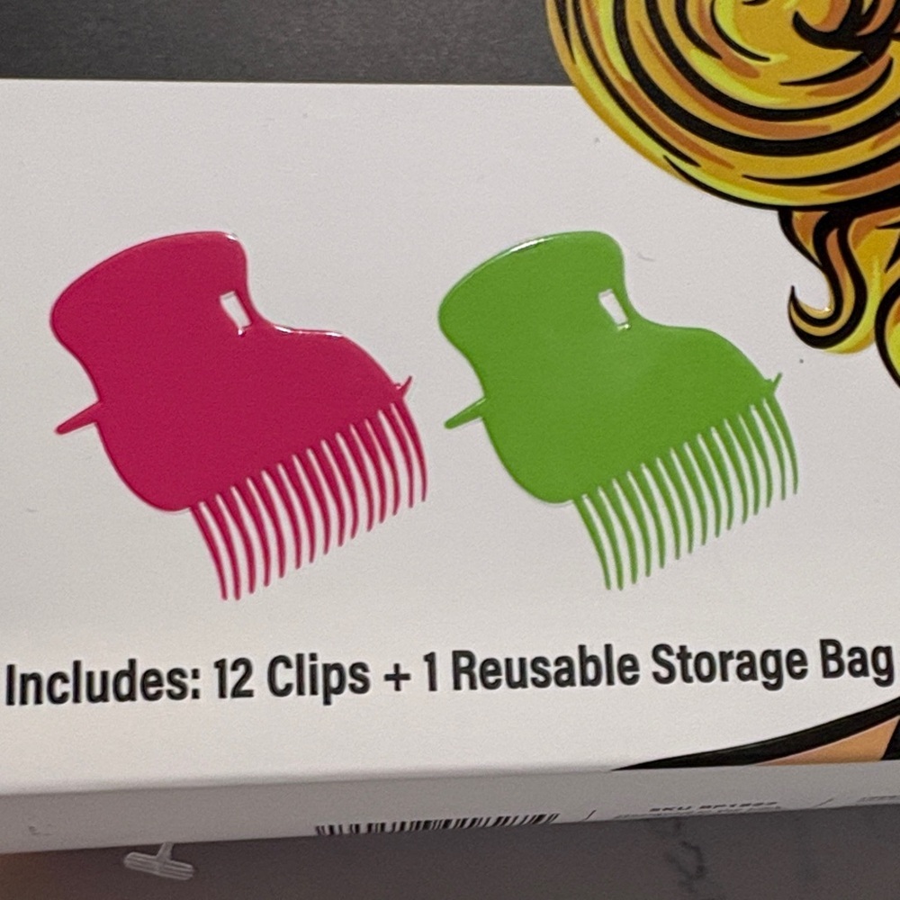 Hair Roller Clips - Pink & Green - Unbranded - Picture 3 of 6